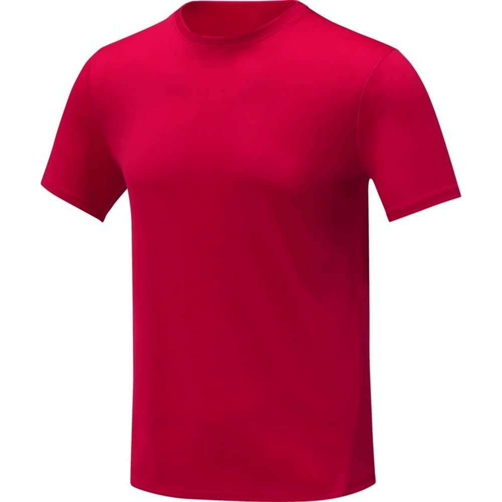 Elevate Men's Red Kratos Cool Fit Short-Sleeved T-Shirt (Xs) (Red)