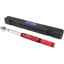 Electronic Torque Adapter Set 3 Sizes Ratchet Head - Backlit Display Precision Tool for Mechanics 1/2 20-200nm