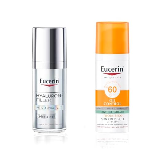 Kit Eucerin Sérum Facial Anti-Idade Epigenetic 30ml + Eucerin Protetor Solar Facial Oil Control FPS 60