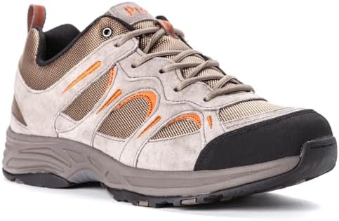 Propet Mens Connelly Hiking Hiking Sneakers Shoes - Grey - Size 10 4E | Image 1