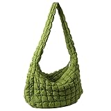 YFGBCX Quilted Tote Bag for Women Puffer Bag Quilted Bag Lightweight Puffy Tote Bag Quilted Padding