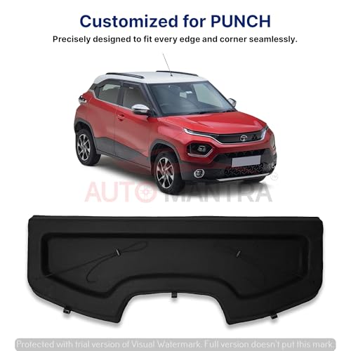 Image of Car Parcel Tray Diggi Luggage Tray in Perfect Fitting Compatible for Punch