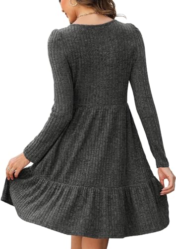 Zetieny-Vestidos-Mujer-Sueter-de-Punto-de-Manga-Larga-Cuello-Redondo-A-Line-Casual-Tunica-Vestidos-de-Otono-Invierno