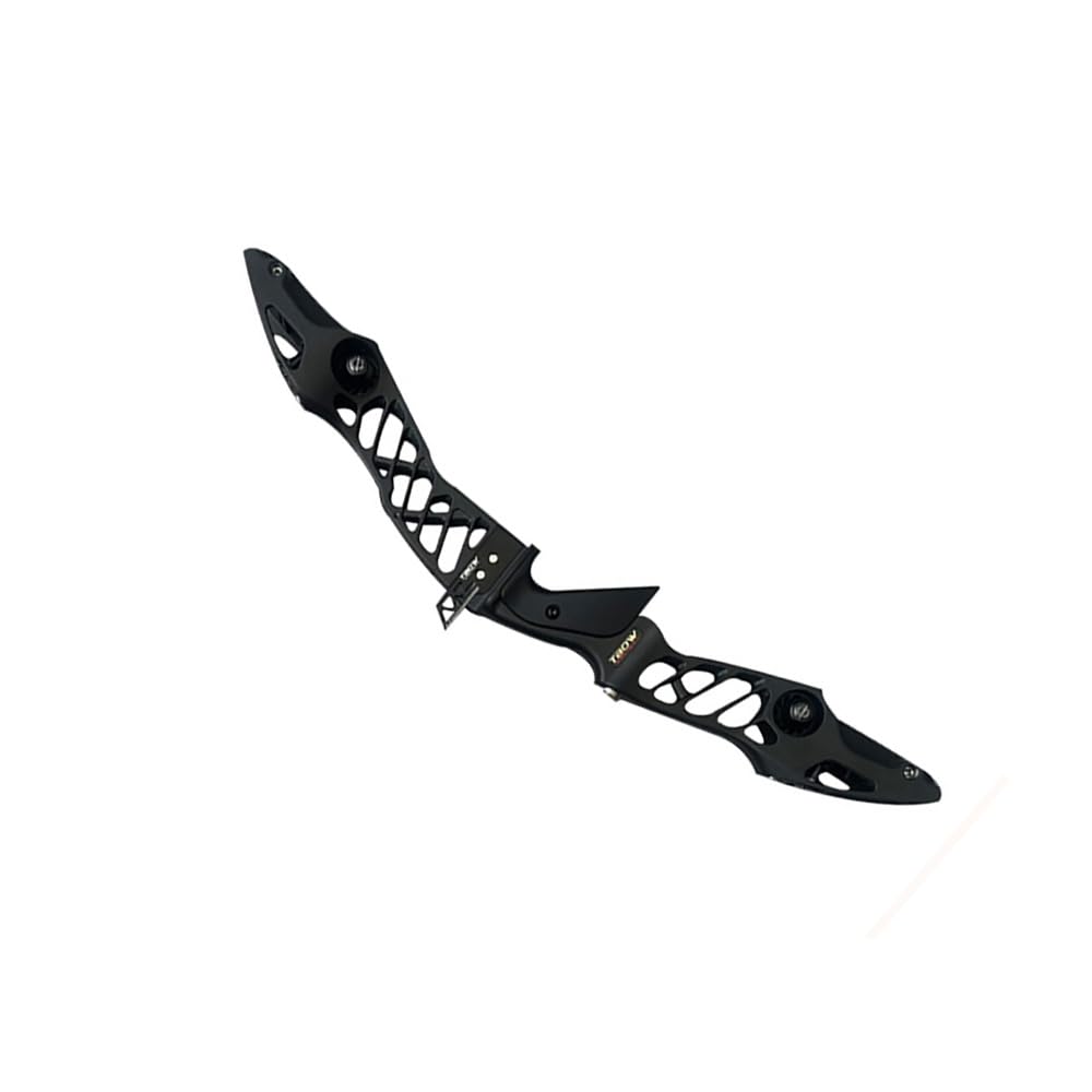 ACCMOS 25 pollici Arco Ricurvo Riser Universale Interfaccia ILF H6 Arco Ricurvo Riser Takedown Caccia Tiro con L'arco Accessori per Archi (Black)