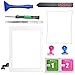 SlyPry Black Ipad 2 Digitizer Touch Screen Front Glass Assembly - Home Button + Camera Holder + Frame Bezel + Preinstalled Adhesive + Cleaning Kit with Slypry Premium Tool Kit (white)