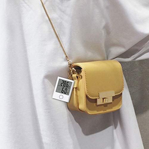 BALDR デジタル湿度計 &amp; 屋内温度計 - 湿度ゲージインジケーター 室温湿度モニター - ミニ湿度計 自宅、オフィス、