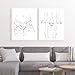 Pussy Line Art, Wall Art, Erotic Poster Print Print Self Love Line Nude Vagina Vagina Wall Feminist Pussy Poster Erotic Self,25