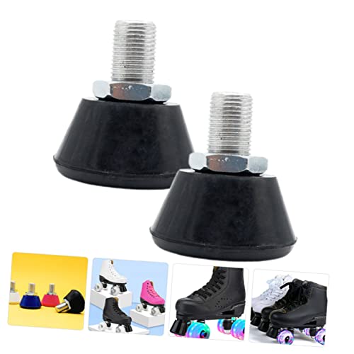 BESPORTBLE 2 Pares Bloco De Freio De Rolo Protetor De Dedo Do Pé De Patinação Gumball Paradas De Ded