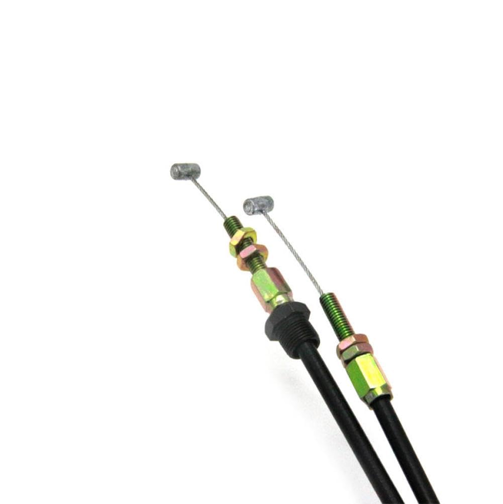 Cables de línea de acelerador de empuje y tracción de motocicleta compatibles con CB400SS NC40 CL400 reemplazo para 17910-MBV-710 17920-MBV-000