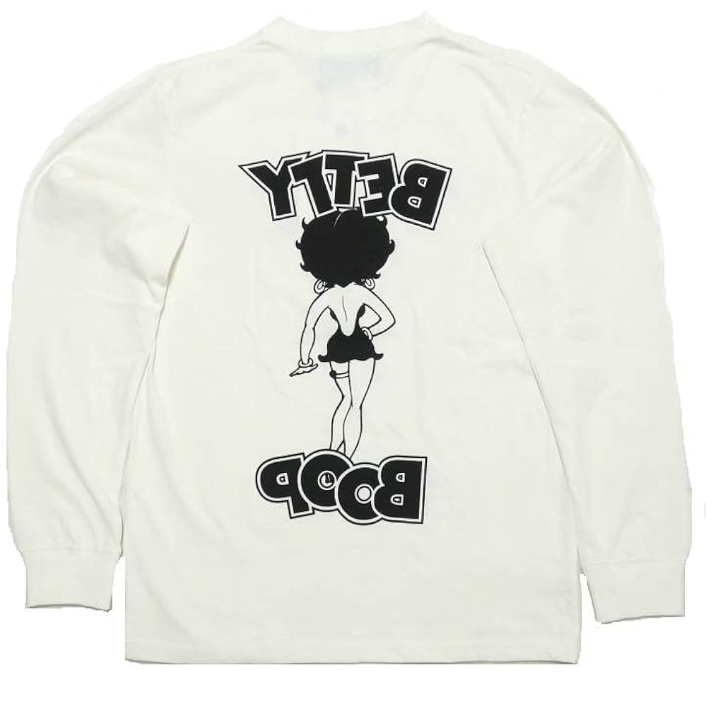 Amazon | ベティーブープ ベティちゃん tシャツ 服 長袖tシャツ