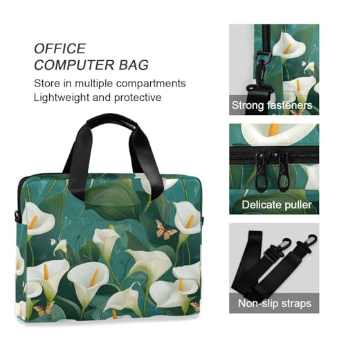 Bolso para portátil con cremallera y correa ajustable 15.6" miniatura 6