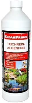 Image in the Pond-Algae-free 1 Liter Algae destruction Blue-green algae Brown algae Pond cleaner pond cleaner Teichrein Cleaning Clarification Water Free from algae Water clarification Bowl Green Algae Removal Remover Algae cleaning Algae remover Teichrein Pond Cleaner Canister algae remover Algae remover with Fishing Fish stock and Water plants suitable, against Blue-green algae Brown algae Algae CleanPrince 1000 ml Image in the Pond-Algae-free 1 Liter Algae destruction Blue-green algae Brown algae Pond cleaner pond cleaner Teichrein Cleaning Clarification Water Free from algae Water clarification Bowl Green Algae Removal Remover Algae cleaning Algae remover Teichrein Pond Cleaner Canister algae remover Algae remover with Fishing Fish stock and Water plants suitable, against Blue-green algae Brown algae Algae CleanPrince 1000 ml