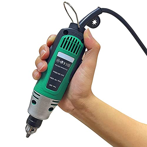 Votoer 260W Rotary Tool Power Die Electric Multi-Function Grinder Carver Set, Stepless Variable Speed Adjustment, 31000Rpm, Lightweight #TOP3