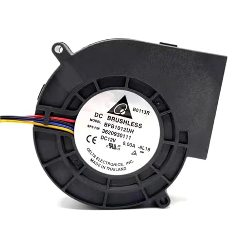 Ventilateur 12V 9733 BFB1012UH DC 6A à 2 fils pour chauffage
