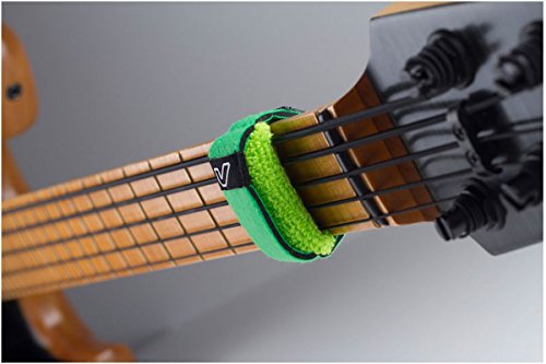 Image of Gruv Gear FretWraps HD 3-Pack inchLeaf inch Guitar String Muters, Green, Extra Large