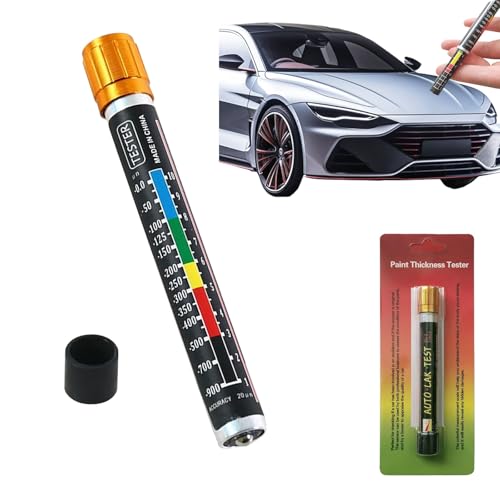 Medidor de espesor de pintura magnético, medidor de pintura para coche, medidor de pintura de coche, medidor de espesor de capa para coche, medidor de espesor de capa magnético, para detectores de