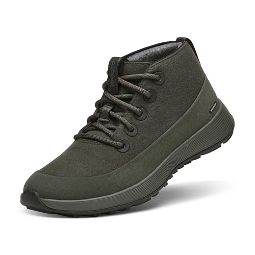 Image of Allbirds Men's Wool Runner NZ Mid Waterproof, Comfortable Mid-Cut Sneaker with Traction
