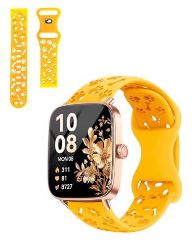 Correa deportiva de silicona para smartwatch AEAC 1.85" miniatura 1