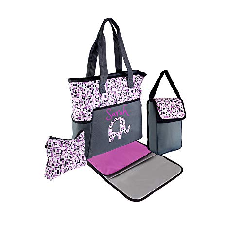 PERSONALIZED Large Diaper Knapsack/Tote Backpack/Messenger Shoulder Bag