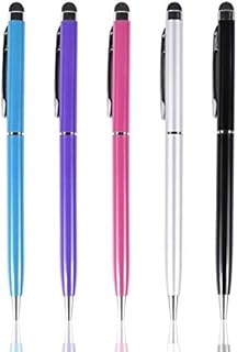 Yoodelife 2 in 1 Capacitive Stylus Ballpoint Pen Stylus for iPad, Tablet, iPhone, Kindle, Samsung and Other Touch Screen Devices, 5 Pack