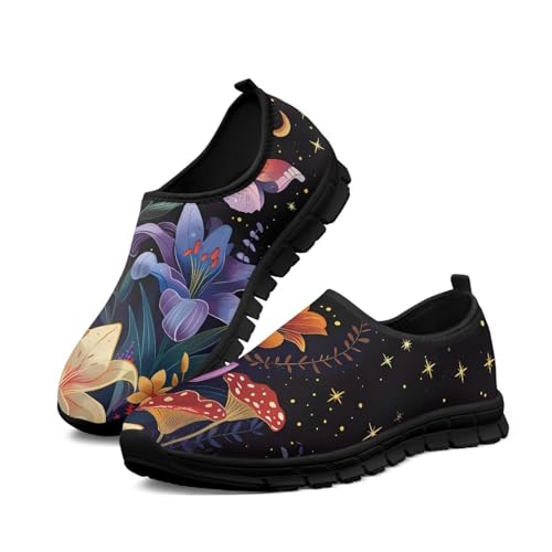 Image of Women's Loafers Slip On Slip Shoe Casual Walking Shoes Non Slip Work Shoes Mesh Athletic Sneakers
