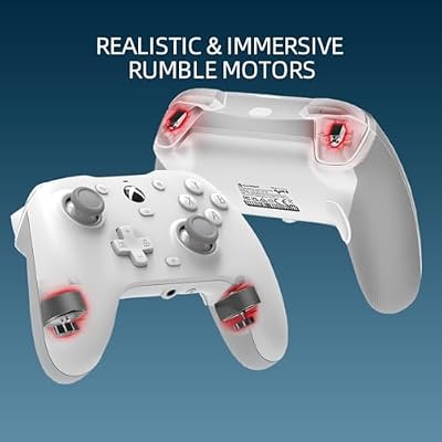 GameSir G7 HE Wired Controller, Officially Licensed for Xbox Series X|S, Xbox One & Windows 10/11 PCs, Hall Effect Sticks - White