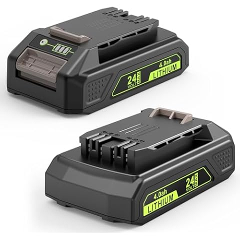 TREE.NB 24V 4.0Ah Replacement Battery for Bissell Cleanview XR and XR Series Pet Stick Vacuum Battery Compitable with Bissell Vacuum Cleaner 3789U 3797V (2 Pack) Cover