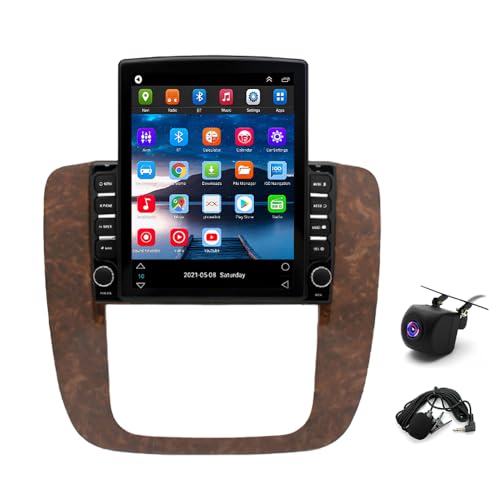 TukboTech Android 13 Car Stereo Fit for Chevy GMC 2006-2014 Radio Upgrade 9.7inch Touch Screen with Wireless Carplay Android Auto Backup Camera Mirror Link GPS SWC WiFi FM, 2+32G