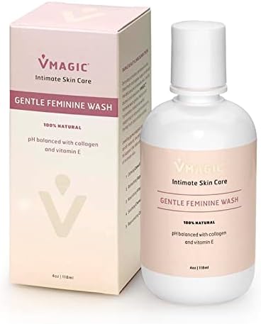 Medicine Mama's Apothecary Vmagic Gentle Feminine Wash pH Balanced to Cleanse and Rejuvenate Intimate Skin – 4 oz