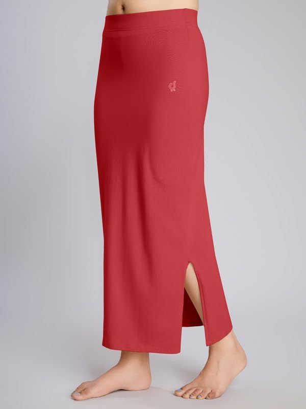 TRENDMALLS Women's Pure Cotton Elastane Straight Saree Shapewear Petticoat for Women, Petticoat Skirts for Women Shaper - Image 6