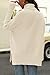 LILLUSORY Womens Turtleneck Oversized Tunic Fall Sweaters 2022 Long Batwing Sleeve Spilt Hem Pullover Knit Sweater Tops Apricot