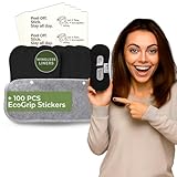 Flügellose waschbare Slipeinlagen mit Klebestreifen (S, 7er-Pack) – Heiß waschbare Stoff-Slipeinlagen aus Baumwolle – 100% atmungsaktive, rutschfeste Damen-Einlagen bei täglichem Ausfluss - Made in EU