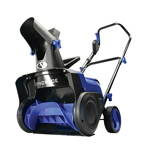 Snow Joe 24V-X2-Sb15-P2 48-Volt Ion+ Cordless Single-Stage Snow Blower Kit, 15-Inch, Brushless 750W Motor, W/ 2 X 4.0-Ah Batteries + Charger #TOP21