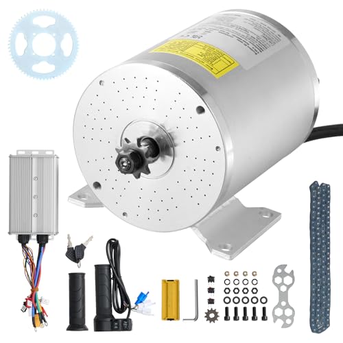 Happybuy 3000W Electric Brushless DC Motor Kit - 72V 4900rpm