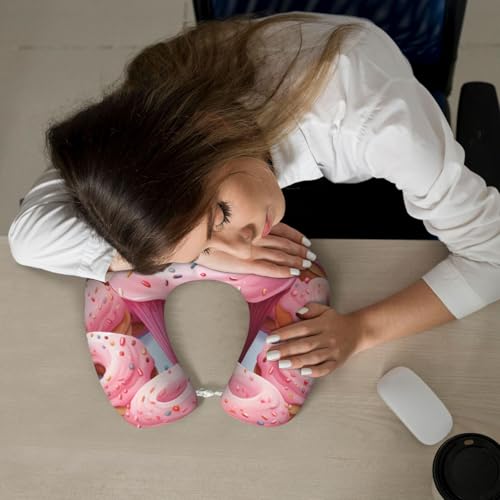 Almohada de viaje espuma viscoelástica tamaño único miniatura 7