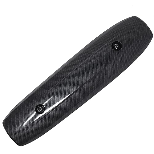 Vinciann Protector de tubo de escape de efecto carbono compatible con TMax 500 530 11-16