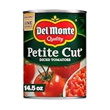Del Monte Petite Cut Diced Tomatoes, 14.5 oz. Can - The Perfect Base for Delectable Sauces and Hearty Soups