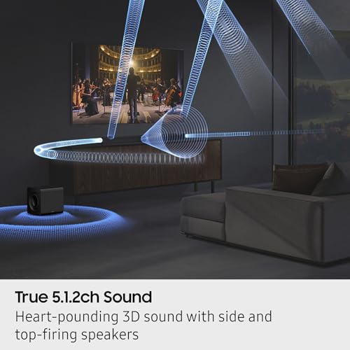 Image of Samsung Q800F 5.1.2ch Q Series Soundbar + Subwoofer, Wireless Dolby Atmos, Q-Symphony, Game Mode Pro, Smart Integration (HW-Q800F, 2025)