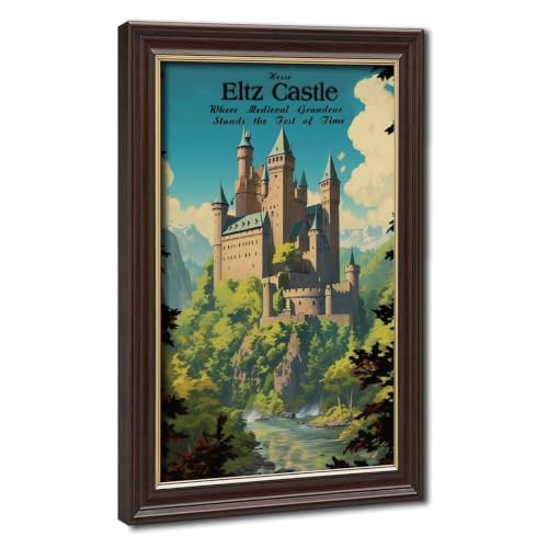 Poster de voyage en Allemagne 40x61cm impression sur toile pour deco chambre