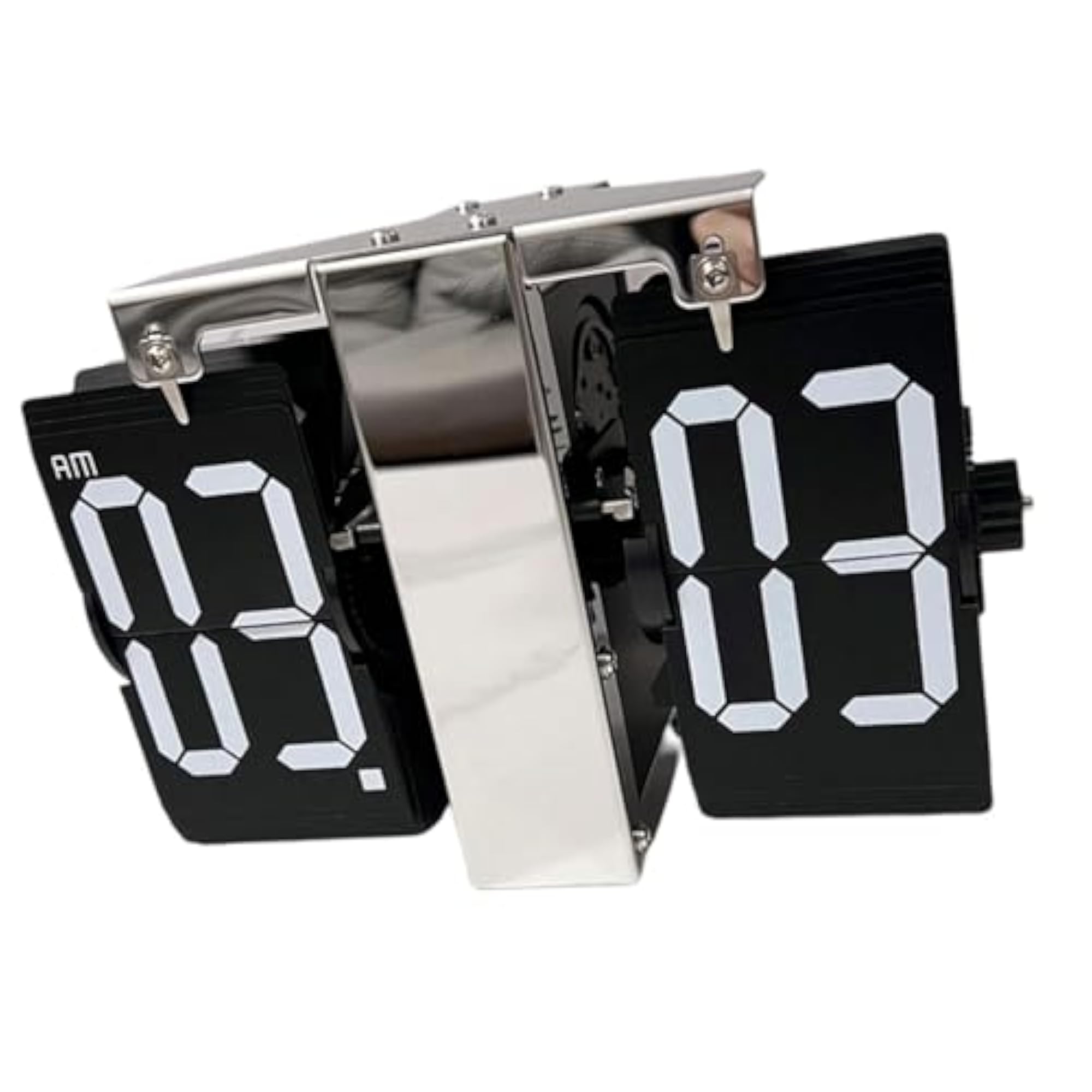 Wall Mounted Digital Flip Down Clock AM/PM