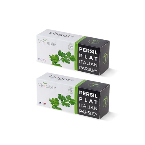 Pack de 2 lingotes de perejil plano orgánico – Recambio listo para usar