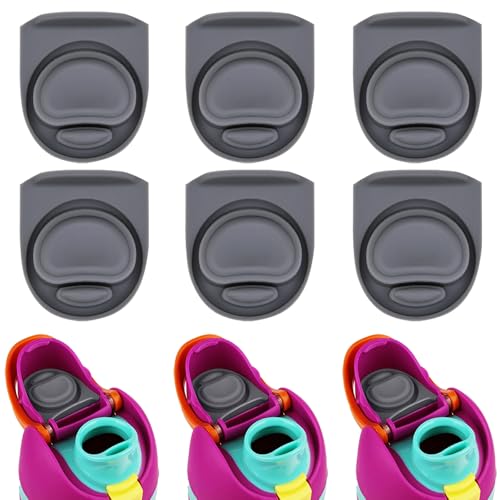 ZONBBEE 6pcs Rubber Seal Replacement Stopper Compatible with Owala Freesip16/19/24/32/40oz Spout Lid Water Bottle Gasket Silicone Cap Insert Gasket Stopper Replacement Parts Accessories Y6A1-01
