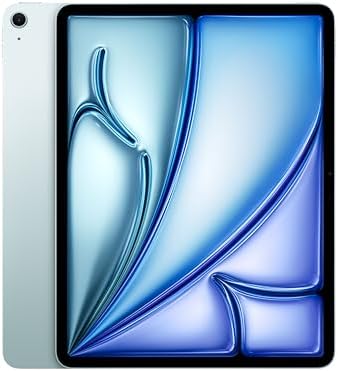 Apple 13 インチ iPad Air (M3): Apple Intelligence のために設計、Liquid Retina ディスプレイ、128GB、12MP フロント/バックカメラ、Wi-Fi 6E、 Touch ID、一日中使えるバッテリー - ブルー