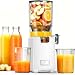 LINKChef Entsafter für Gemüse und Obst mit 130 mm Breiter Einfüllöffnung, 250 W Slow Juicer BPA-Frei, Elektrische Saftpresse, 1,8 L, Leicht zu Reinigen, inkl. Saftrezepte