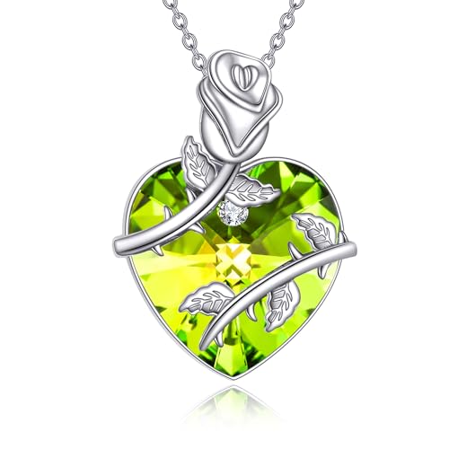 Bijoux avec cristal DAYLINLOVE le cadeau parfait pour l'anniversaire d'une femme