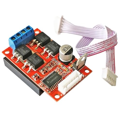 Contrôleur de vitesse de moteur CC 450W avec frein d'inversion pour alimentation 12V 24V 36V