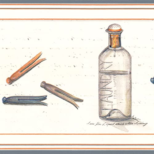 List of Ten Best Wallpaper Border For Laundry Room Top Picks 2023 Reviews