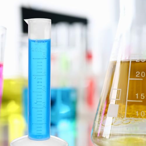 Probeta de plástico y vasos graduados SHINEOFI con herramientas de medición 5