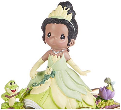 Precious Moments 193451 Disney Showcase Birthday Parade Tiana Double Digit Dreams Figurine, One Size, Multicolor #TOP4