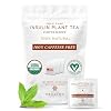 True Vine Insulin Plant Tea (USDA Organic) Herbal Organic Tea Bags for Blood Sugar Support, Digestive Wellness & Metabolic Balance 100% Natural, Caffeine-Free, No Additives 31 Sachets (4g Each)